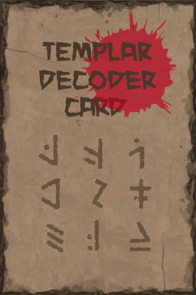 Templar rune decoder.
